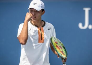Теннисист Зангар Нурланулы вышел в третий круг юниорского US Open