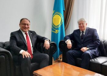 В Министерстве иностранных дел Казахстана прошла встреча с послом России