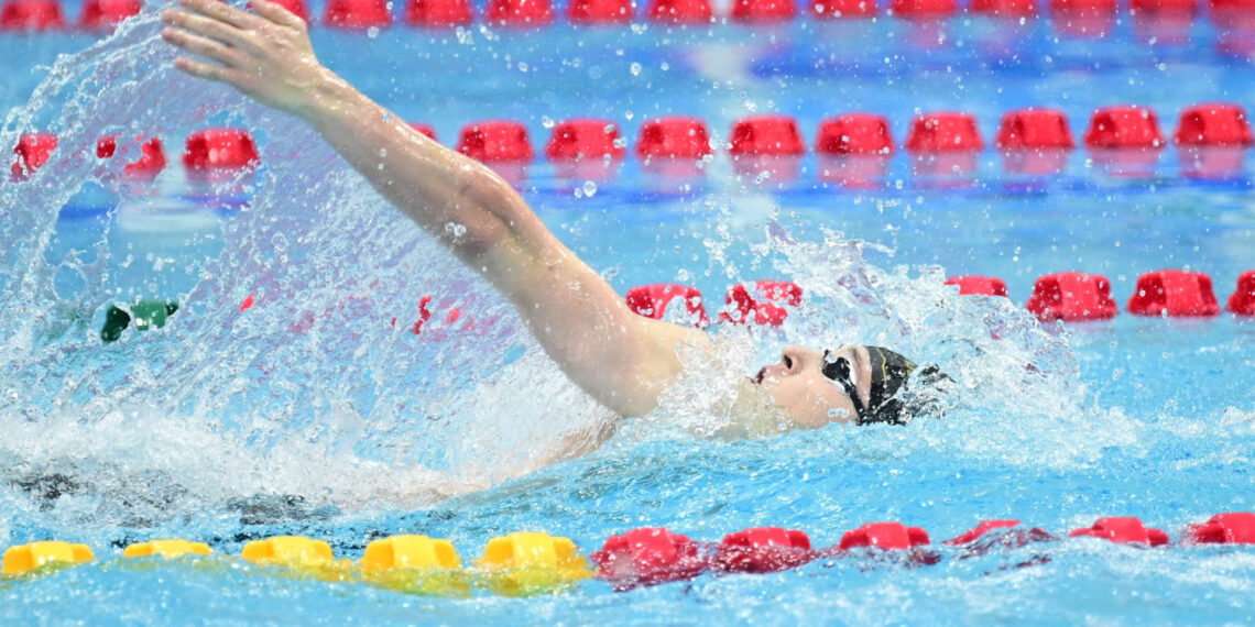 Пловец Александр Румынский установил рекорд и завоевал золотую медаль на юношеской Азиаде