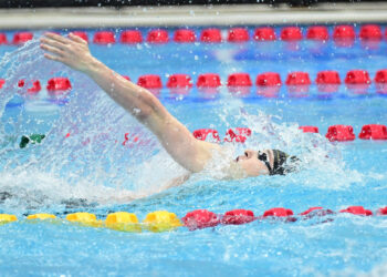 Пловец Александр Румынский установил рекорд и завоевал золотую медаль на юношеской Азиаде