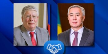 Серик Жумангарин встретился с послом России в Казахстане