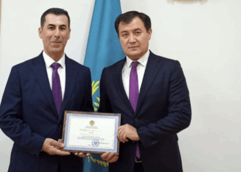 В МИД Казахстана прошла встреча с послом Ливана по случаю завершения его дипмиссии