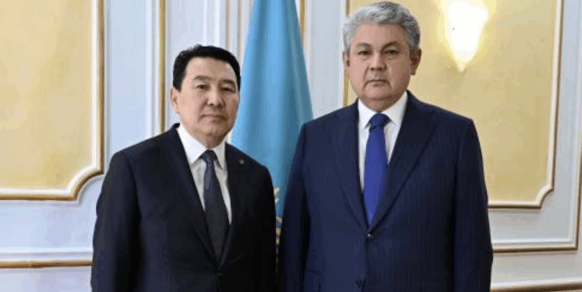 Глава МИД Казахстана встретился с председателем Экономического суда СНГ