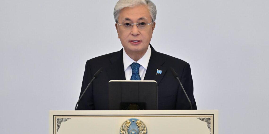 Токаев выступил на торжественном мероприятии ко Дню Республики