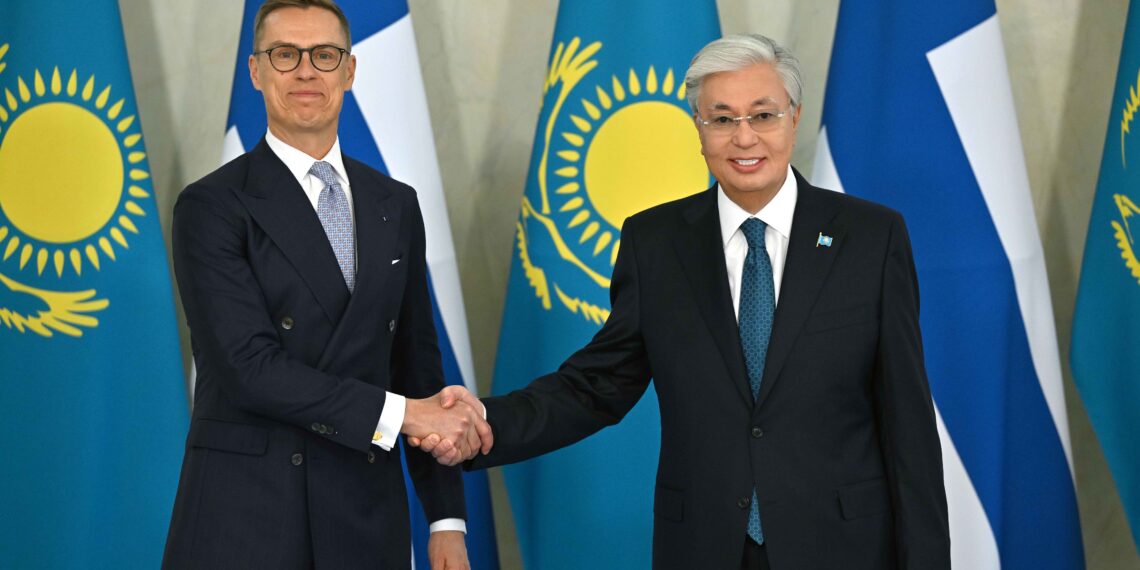 Касым-Жомарт Токаев провел переговоры с президентом Финляндии