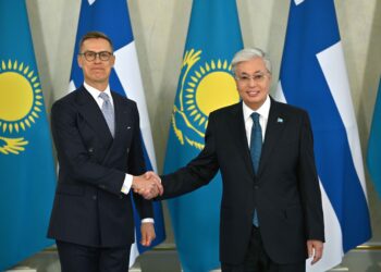 Касым-Жомарт Токаев провел переговоры с президентом Финляндии
