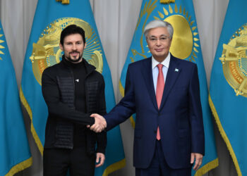 Касым-Жомарт Токаев провел встречу с основателем мессенджера Telegram