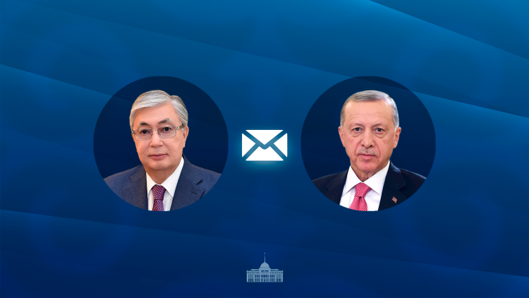 Касым-Жомарт Токаев направил поздравительную телеграмму президенту Турции