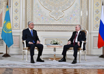 Казахстанский лидер встретился с президентом России
