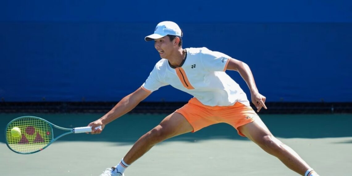 Теннисист Зангар Нурланулы пробился в финал юниорского чемпионата Азии