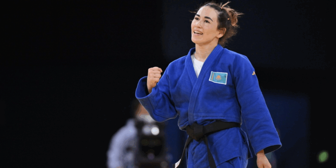 Дзюдоистка Абиба Абужакынова стала бронзовым призером турнира в Абу-Даби