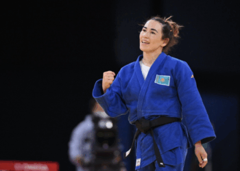Дзюдоистка Абиба Абужакынова стала бронзовым призером турнира в Абу-Даби
