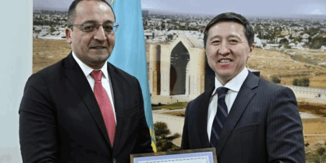 В МИД Казахстана проводили посла Швейцарии