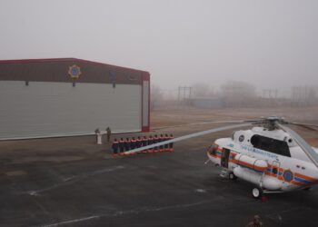 В области Улытау введен в эксплуатацию первый авиационный отряд МЧС РК