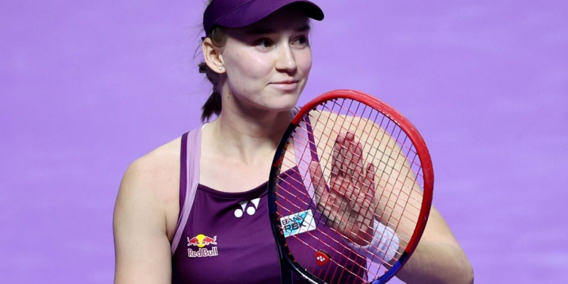 Елена Рыбакина одержала вторую победу на Итоговом турнире WTA в Саудовской Аравии