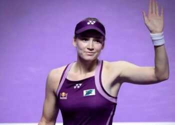 Елена Рыбакина одержала победу в третьем матче Итогового турнира WTA в Саудовской Аравии