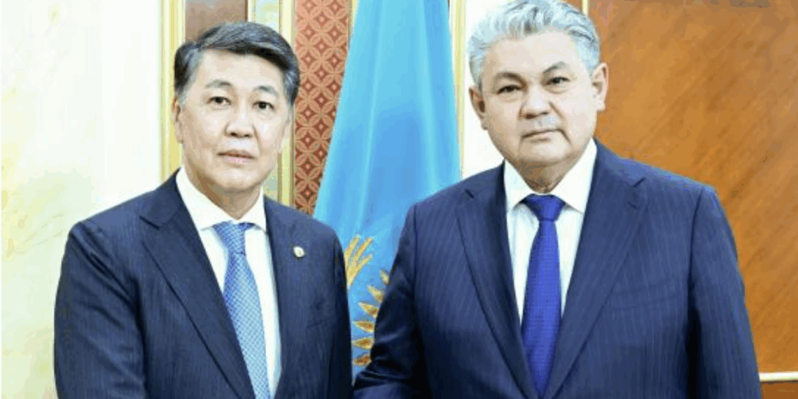 Министр иностранных дел РК принял гендиректора ИОПБ