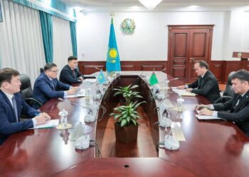 Глава МВД РК провел встречу с председателем государственной миграционной службы Туркменистана