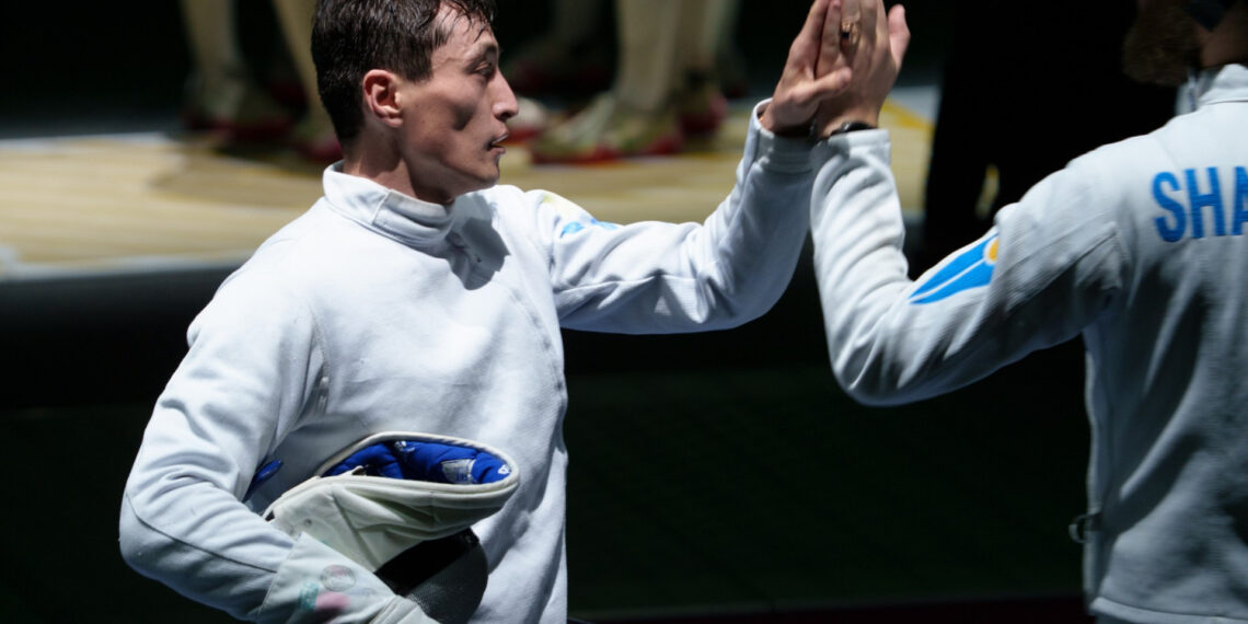 Казахстанские фехтовальщики завоевали золотую медаль на Играх исламской солидарности в Эр-Рияде