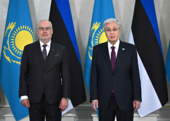 Президенты Казахстана и Эстонии провели встречу тет-а-тет