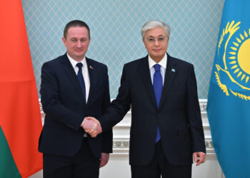 Касым-Жомарт Токаев провел встречу с премьер-министром Беларуси