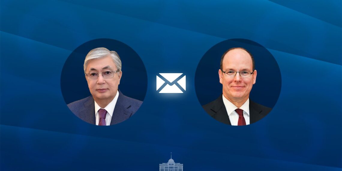 Касым-Жомарт Токаев направил поздравительную телеграмму князю Монако