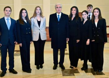 Токаев побеседовал со студентами Московского государственного института международных отношений