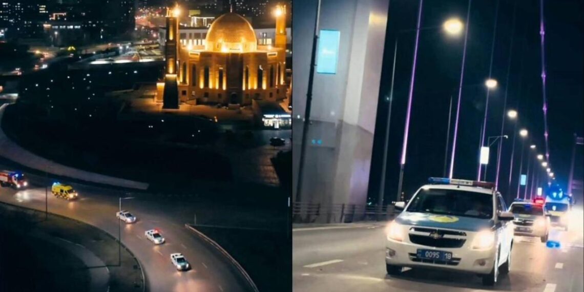 В Семее прошел символический кортеж в память о жертвах ДТП