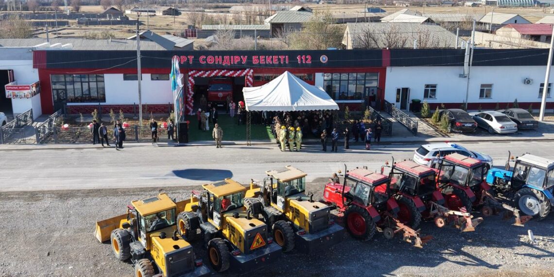 Новый ДПФ «Ауыл құтқарушылары» открыт в селе Карамурт