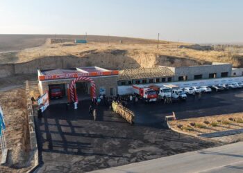 Новый добровольный пожарный пункт открыт в селе Кутарыс Туркестанской области