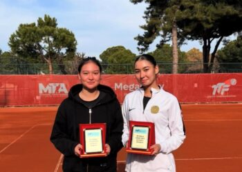 Теннисистки Асылжан Арыстанбекова и Инкар Дюсебай стали чемпионами турнира в Турции