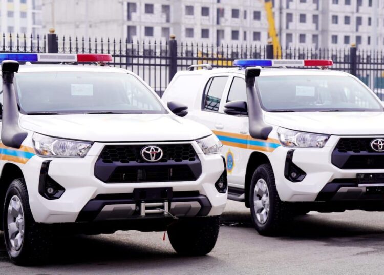 В распоряжение ДЧС Туркестанской области поступила новая техника