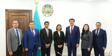 В Министерстве экологии и природных ресурсов РК прошла встреча с гендиректором АБР по Центральной и Западной Азии