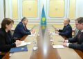 Ермек Кошербаев провел встречу с послом Украины в Казахстане