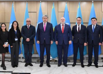 Ермек Кошербаев посетил Региональный центр ООН по Целям устойчивого развития для ЦА и Афганистана