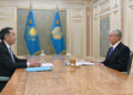 Глава государства провел встречу с председателем Коллегии ЕЭК