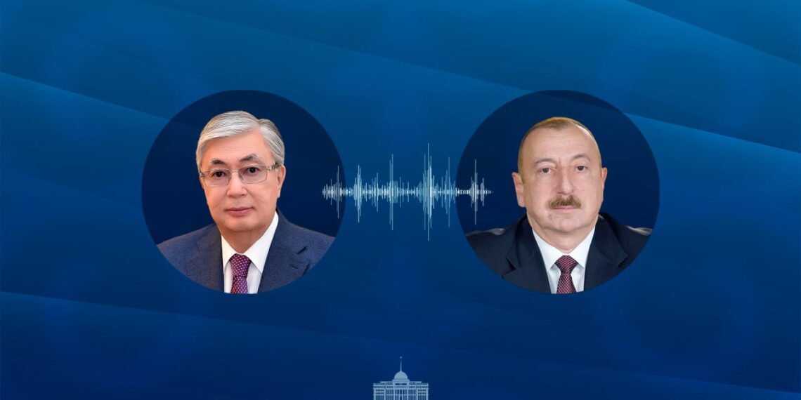 Токаев провел телефонный разговор с президентом Азербайджана