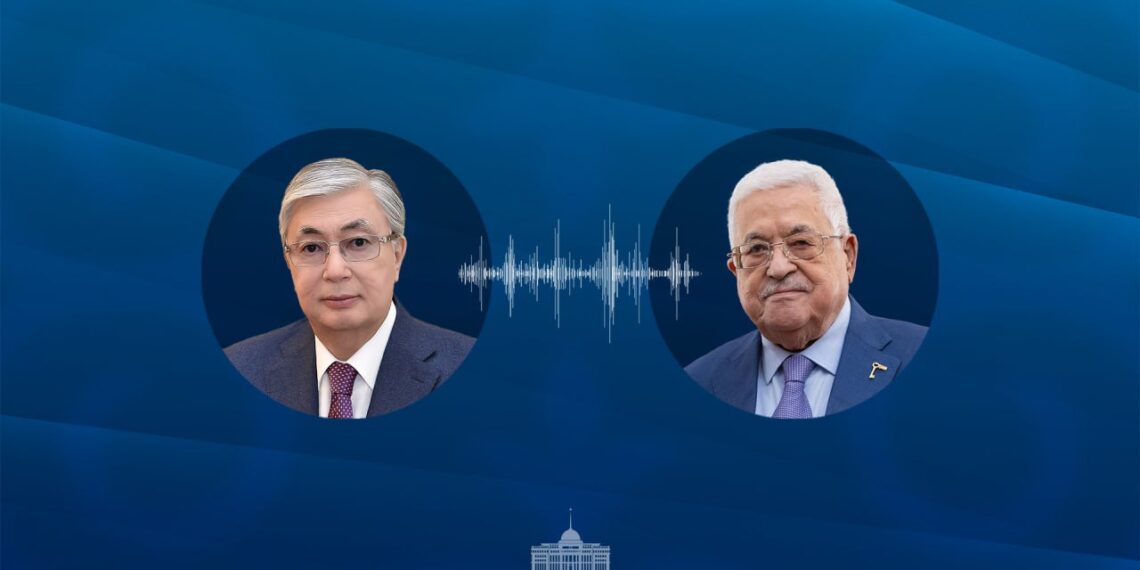 Токаев провел телефонный разговор с президентом Палестины