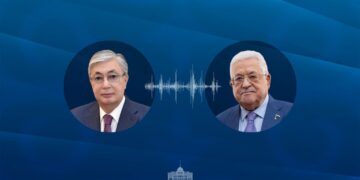 Токаев провел телефонный разговор с президентом Палестины