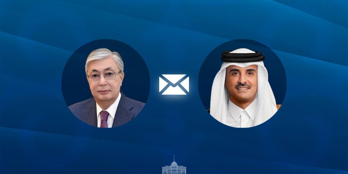 Глава государства направил поздравительную телеграмму эмиру Катара