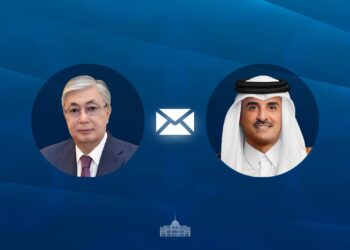 Глава государства направил поздравительную телеграмму эмиру Катара