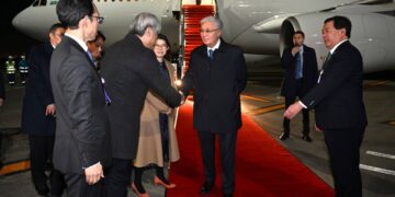 Касым-Жомарт Токаев прибыл в Японию с официальным визитом