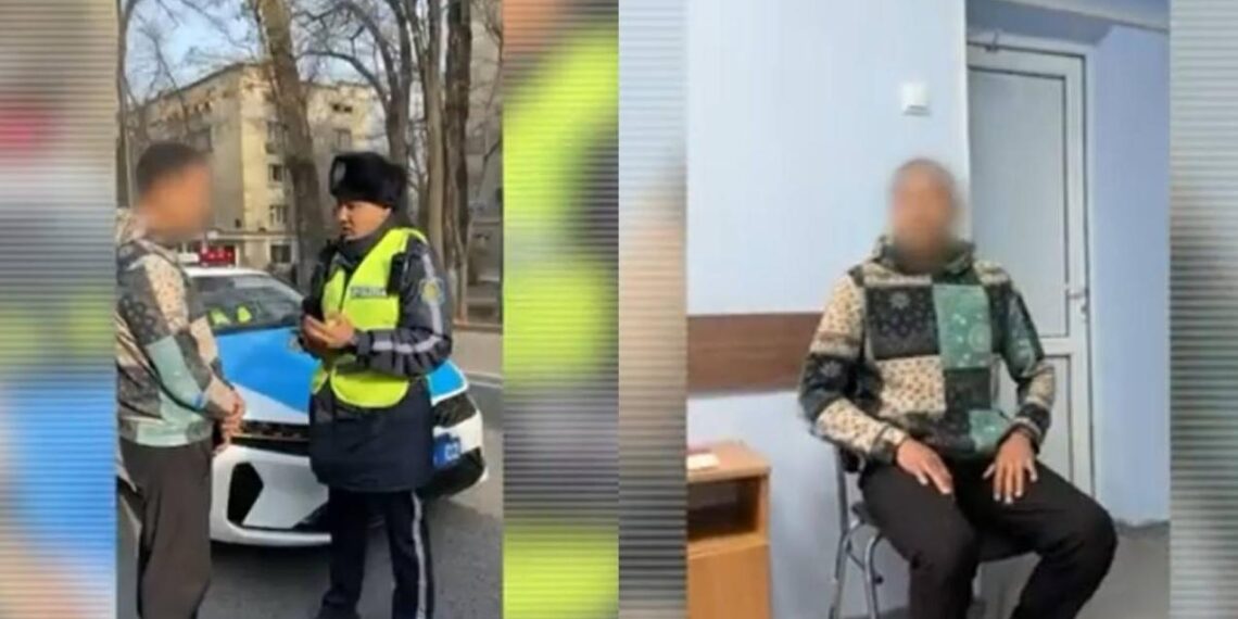 МВД РК: в Алматы задержан водитель, находившийся в состоянии наркотического опьянения