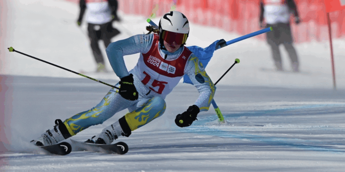 Казахстанка Александра Скороходова завоевала «золото» на турнире по горнолыжному спорту в Италии