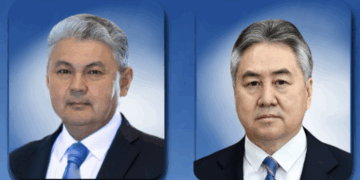 Главы МИД Казахстана и Кыргызстана провели телефонный разговор