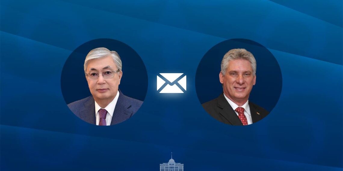 Касым-Жомарт Токаев направил поздравительную телеграмму президенту Кубы