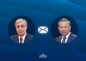 Касым-Жомарт Токаев поздравил Генерального секретаря ЦК Компартии Вьетнама