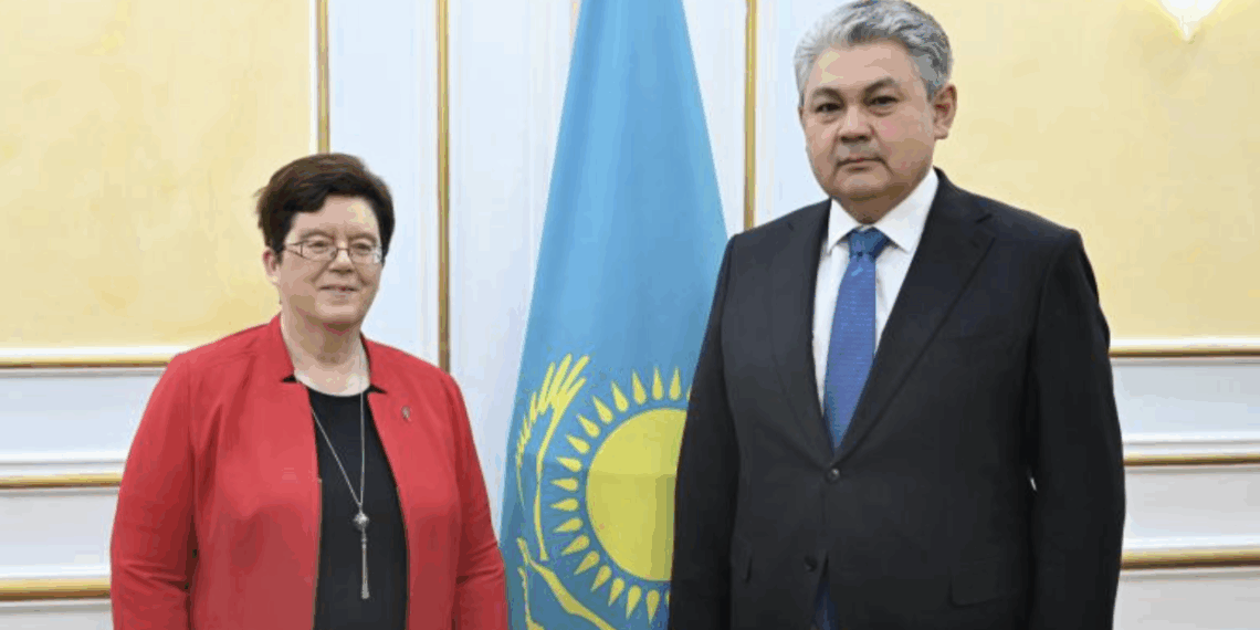 Ермек Кошербаев провел встречу с послом Германии