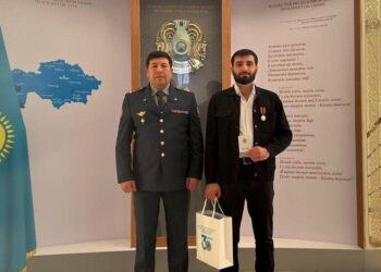 В Алматинской области состоялось награждение мужчины, спасшего подростков на водохранилище