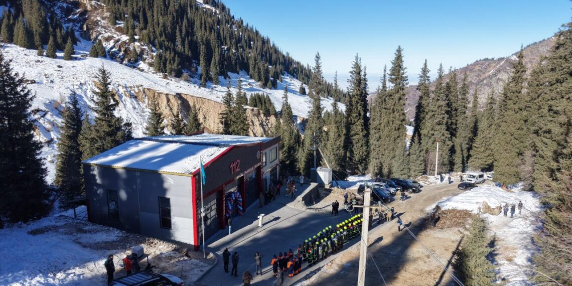 В Казахстане открыто самое высокогорное универсальное спасательное подразделение в СНГ